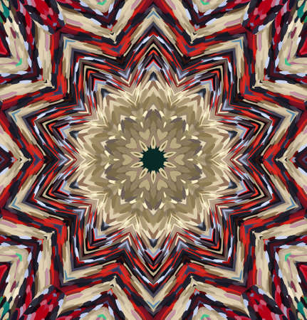 Abstract kaleidoscope background. Multicolor kaleidoscope texture.の写真素材