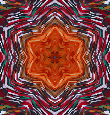 Abstract kaleidoscope background. Multicolor kaleidoscope texture.の写真素材