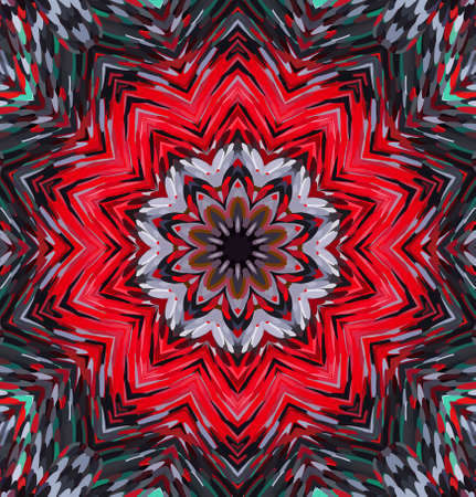Abstract kaleidoscope background. Multicolor kaleidoscope texture.の写真素材
