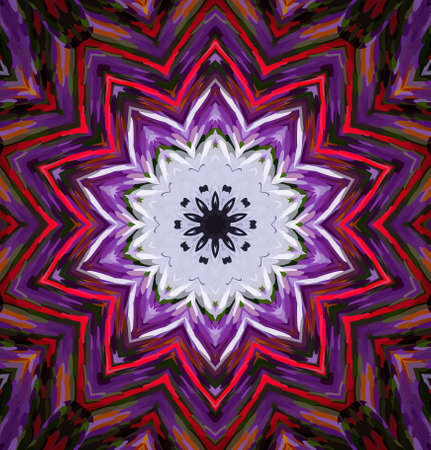 Abstract kaleidoscope background. Multicolor kaleidoscope texture.の写真素材