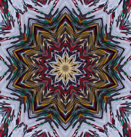Abstract kaleidoscope background. Multicolor kaleidoscope texture.の写真素材