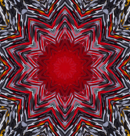 Abstract kaleidoscope background. Multicolor kaleidoscope texture.の写真素材
