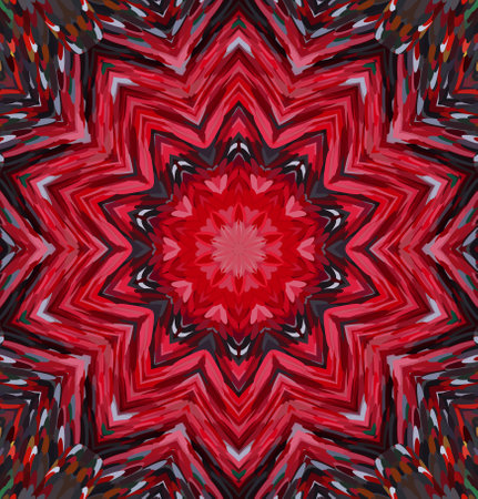 Abstract kaleidoscope background. Multicolor kaleidoscope texture.の写真素材
