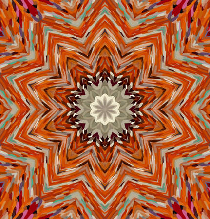 Abstract kaleidoscope background. Multicolor kaleidoscope texture.の写真素材