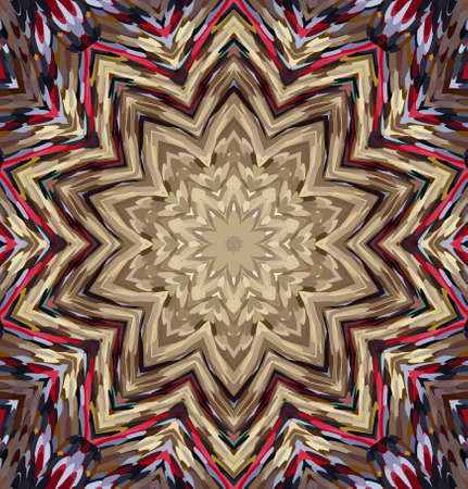 Abstract kaleidoscope background. Multicolor kaleidoscope texture.の写真素材