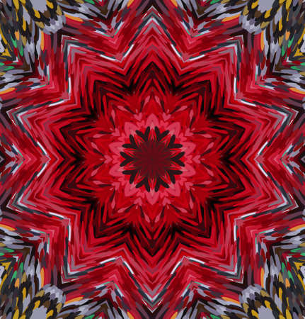 Abstract kaleidoscope background. Multicolor kaleidoscope texture.の写真素材
