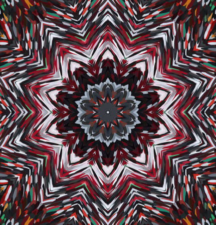 Abstract kaleidoscope background. Multicolor kaleidoscope texture.の写真素材