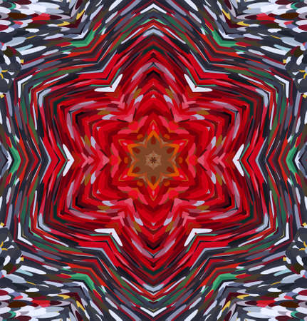 Abstract kaleidoscope background. Multicolor kaleidoscope texture.の写真素材