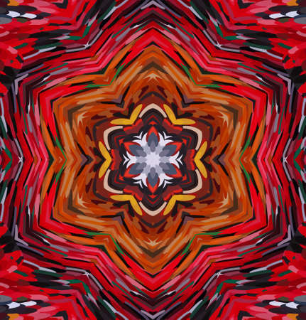 Abstract kaleidoscope background. Multicolor kaleidoscope texture.の写真素材