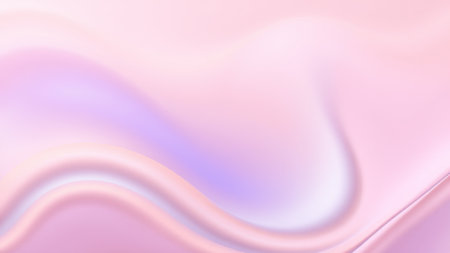 Soft gradient smooth liquid abstract background. AI generated.の素材