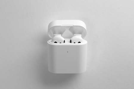 AIRDOTS PRO 2. XIAOMI AIR 2 TRUE WIRELESS EARPHONES (AIRDOTS PRO 2). white background. Air dots....