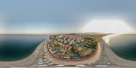 the resort town of Adler, Sochi, Krasnodar Krai. High quality photoの写真素材