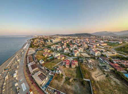 the resort town of Adler, Sochi, Krasnodar Krai. High quality photoの写真素材