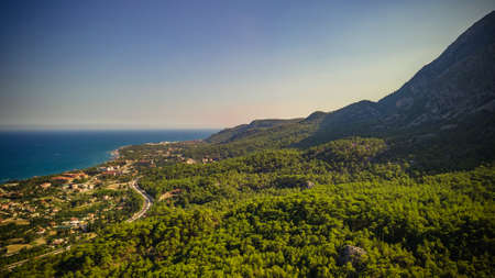 Beldibi resort village in Turkey. High quality photoの写真素材