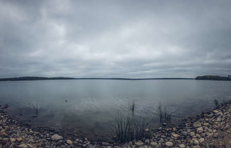 Senezh Lake Solnechnogorsk city Moscow regionの写真素材