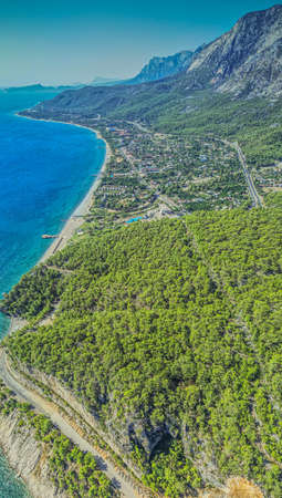 Beldibi resort village in Turkey.の写真素材