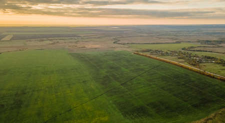 autumn nature of Sursky krai.の写真素材