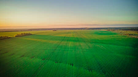 aerial photography of rural nature.