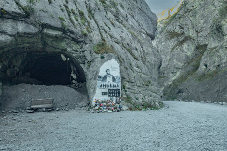 mountains in the Republic of North Ossetia-Alania.