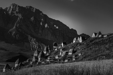 republic of north ossetia alania city of the dead.