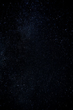 stars in the dark sky.の写真素材