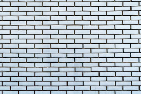 White Brick wall background. Square brick wall background. Pattern of white brick wall background.