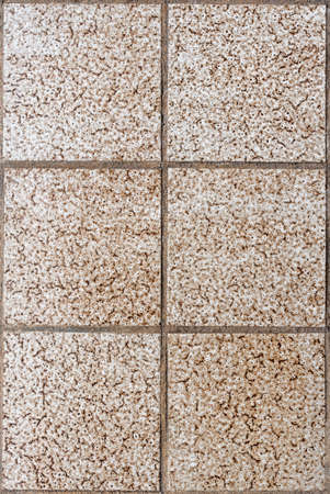 Ceramic tile floor or wall texture image. Tileable photo of ceramic square tilesの写真素材