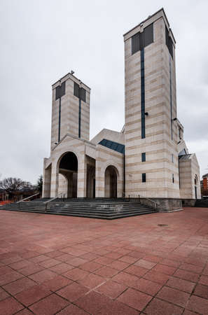 Church of the Holy Emperor Constantine and Empress Helen in Nis, Serbiaの写真素材