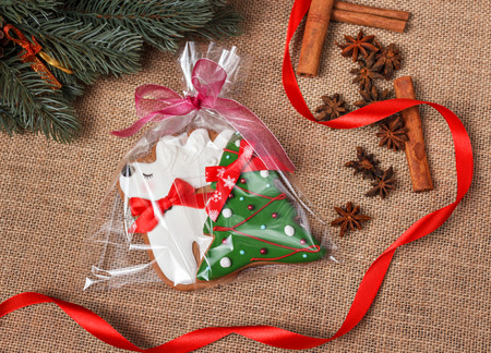 New Year gingerbreadの写真素材