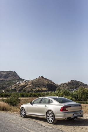 Spain, Campamento June 16 2016 Volvo S90 TEST DRIVEのeditorial素材