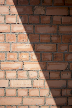 Brick wall vertical pattern texture backgroundの写真素材