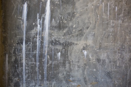 dirty concrete wall at the construction site pattern texture backgroundの写真素材