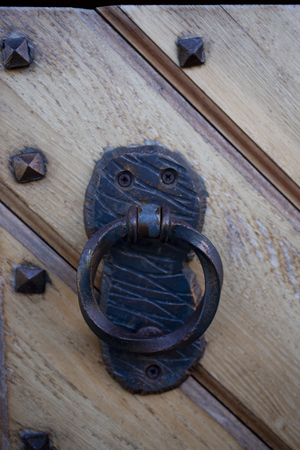 old door knob abstract pattern texture backgroundの写真素材