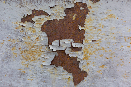 rust on metal pattern texture backgroundの写真素材