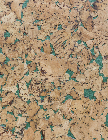 Closed up of brown cork wood board abstractpattern texture backgroundの写真素材