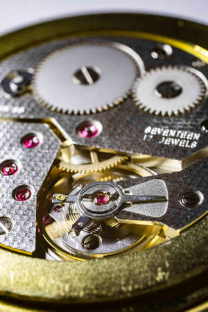 Le Locle, Switzerland 15.01.2020 - Tissot stainless steel case, gold PVD coating swiss quartz...
