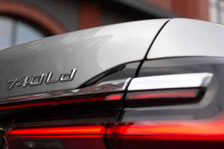 Minsk, Belarus - âMarch â28, â2020: 2020 BMW 7 Series facelift 740 Ldのeditorial素材