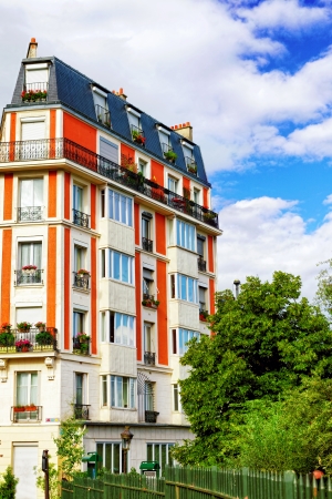 City, urban  view of Paris Franceのeditorial素材