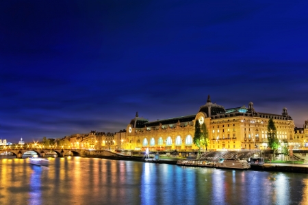 Castle Conciergerie and bridge, Paris, France  のeditorial素材