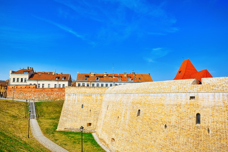 Vilnius, Lithuania - June 17, 2015: Bastion of the Vilnius City Wall. Lithuania.のeditorial素材