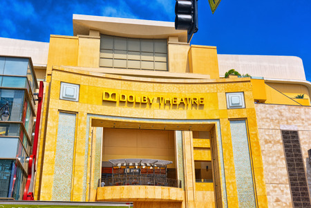 Los Angelos, California, USA - September 04, 2018: Kodak Theater (Dolby) where the annual Academy Award is presented.のeditorial素材