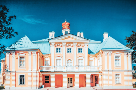 Menshikov Palace in Saint Petersburg. Russiaのeditorial素材