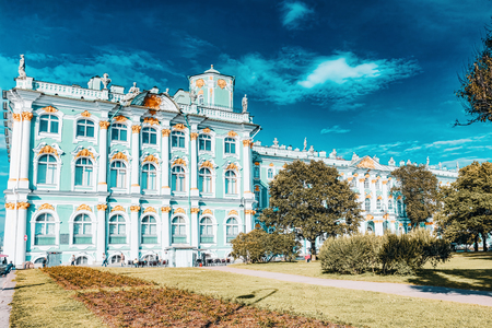 View Winter Palace  in  Saint Petersburg. Russiaのeditorial素材