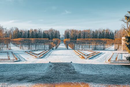 Catherine Park near the palace of the same name, Tsarskoye Selo (Pushkin). Saint Petersburg. Russia.のeditorial素材