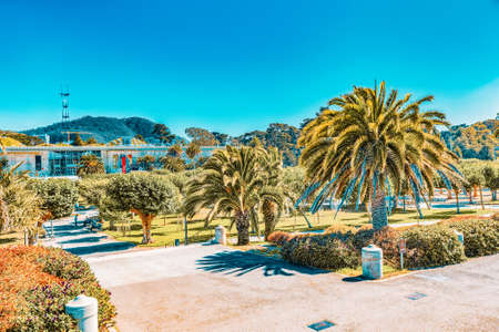 San Francisco, California, USA - September 10, 2018:  San Francisco California Academy of Sciences.のeditorial素材