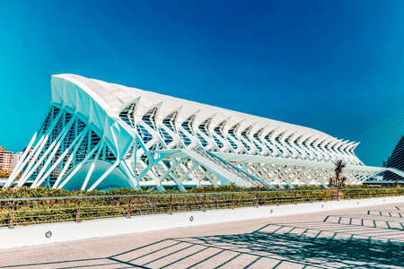 VALENCIA, SPAIN - SEPT 10: Science Museum (El Museu de les CiÃ¨ncies PrÃ­ncipe Felipe) - City of...