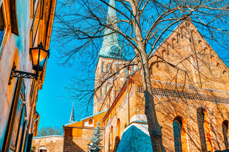 St. James Cathedral the fourth largest church in Riga, the main Catholic church in Latvia, the...