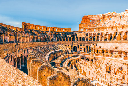 Coliseum. Ancient, beautiful, incredible Rome, where every place is filled with history.
