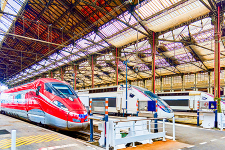 Gare de Lyon railways station in Paris.