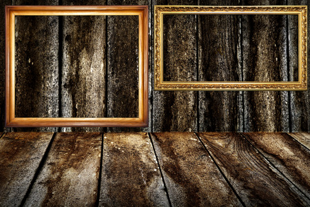 wood texture. background old panelsの写真素材